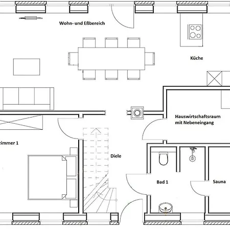 度假居 In With Swimming Pool 佩尔沃姆